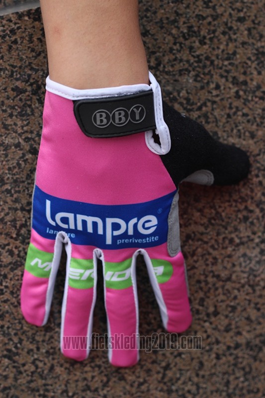 2014 Lampre Handschoenen Met Lange Vingers Cycling